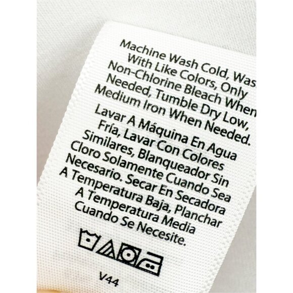 Sofia Jeans Women's Ruched Side Tee with Short Sleeves WHITE NEW XL - Picture 9 of 12